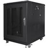 LC Power RACK 19 15U 600X800 PORTA FORATA NERO FLAT PACK FF01-6815-23B