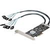 MediaMondo StarTech.com Scheda SATA PCI Express a 8 porte - Adattatore/convertitore PCI Exp