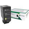 Lexmark 75B20Y0 cartuccia toner 1 pz Originale Giallo