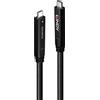 Lindy 43399 cavo USB USB 3.2 Gen 1 (3.1 Gen 1) 15 m USB C Nero