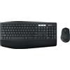 Logitech MK850 Performance tastiera Mouse incluso RF senza fili + Bluetooth QWER