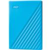 WD 6,4 cm (2,5") 4 TB My Passport USB 3.0 blu
