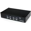 StarTech.com Switch KVM professionale VGA USB a 4 porte con hub (4 Port Professi