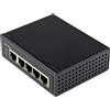 StarTech.com Switch Ethernet 5 porte industriale - Power over Ethernet switch di