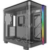 Montech KING 95 PRO Midi-Tower in vetro temperato ARGB - rosso