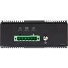 StarTech.com Switch rete LAN industriale a 6 porte - 4 porte PoE RJ45 + 2 slot S
