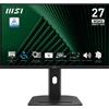 MSI Pro MP275QPG Monitor PC 68,6 cm (27") 2560 x 1440 Pixel Wide Quad HD LCD Ner