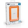 LaCie Rugged Mini disco rigido esterno 2 TB Arancione Argento (RUGGED MINI USB3.