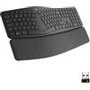 Logitech Ergo K860 tastiera RF senza fili + Bluetooth Inglese Grafite