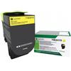 Lexmark 71B2HY0 cartuccia toner 1 pz Originale Giallo (CS417 YELLOW HY RETURN CA