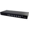 StarTech.com Switch KVM VGA USB a 8 porte montabile su rack con audio cavi audio
