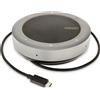 StarTech.com DKTBRSPMPD vivavoce Grigio (USB-C Speakerphone Docking Station HDMI