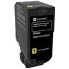 Lexmark 74C2SY0 cartuccia toner 1 pz Originale Giallo (CS720 CS725 CX725 YELLOW