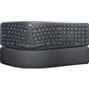 Logitech K860 for Business tastiera Ufficio Bluetooth Inglese Grafite