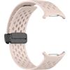 GIOPUEY Cinturini Compatibile con Samsung Galaxy Watch Ultra 47mm, Morbido Silicone Cinturino [Resistente all'Usura] [Traspirante] - Pink-A