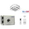 CLIMATIZZATORE CASSETTA 36000 AD 8 VIE DC INVERTER ARIA ARIA POMPA DI CALORE A++A+ GAS R-32 LINEA 2025 WI FI