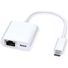 ROLINE Convertitore Ethernet da USB 3.2 Gen 2 tipo C a Gigabit + 1 porta PD, 100 W