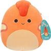Squishmallows Originali 19 cm Nichelle The Parasaurolophus, aggiunge Nichelle alla Tua Squadra, Peluche Ultra Morbido