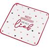 GRUSS & CO Asciugamano magico con motivo NVHDL | piccolo asciugamano ospite in forma pressata, 30 cm x 30 cm, cotone, regalo, divertente sorpresa | 74385