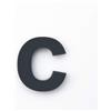 Meinplexi B-c-15 - Lettera in acrilico, colore: Antracite RAL: 7016
