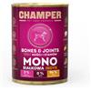 CHAMPER Bones Joints Tacchino alimento monoproteico per cani 400 g