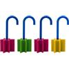 MAKKIORI Ferma Porte Profumati - Fermavento Profumato Fermaporta Universale Ammortizzatore Ferma persiane - Gommini Paracolpi Blocca Porta - Colori assortiti (4)