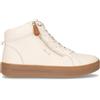 JANA Sneaker Con Zip Laterale In Pelle Panna - Donna - Panna
