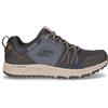 SKECHERS Escape Plan Sneaker Waterproof In Tessuto Blu Arancio - Uomo - Blu Arancio