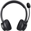 Trust Cuffie on-ear wireless Ayda nero