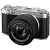 FUJIFILM X-M5 Fotocamera Digitale Mirrorless 26MP, Kit XC15-45mmF3.5-5.6, Sensore CMOS X-Trans 4 APS-C, X-Processor 5, Filmati 6.2K 30p, Schermo LCD 3 Vouch vari-angle, Argento