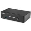 StarTech.com Switch KVM DisplayPort 2 porte - 4K 60Hz - Singolo schermo - Switch