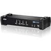 ATEN CS1764A-AT-E switch per keyboard-video-mouse [kvm] Nero (4 port DVI / USB K