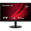 Viewsonic Display VG2408A Monitor PC 61 cm [24] 1920 x 1080 Pixel Full HD LED Ne