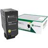 Lexmark 75B20Y0 cartuccia toner 1 pz Originale Giallo (CS728 YELLOW RETURN CART