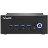 Shuttle Nano PC NT10H5 PC con dimensioni 1 l Nero 125H Intel SoC