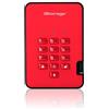 Origin Storage iStorage diskAshur 2 disco rigido esterno 1 TB Rosso (iStorage diskAshur2 256-bi
