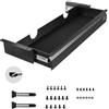 VEVOR Cassetto Estraibile Sotto Scrivania 740 x 235 x 107 mm Organizzatore Nascosto per Riporre Oggetti sulla Scrivania, Cassetto Portapenne Sotto Tavolo per Postazioni di Lavoro da Ufficio, Nero