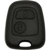 Giano il dio delle chiavi Giano Tech - Guscio Chiave Telecomando lama 3 tasti - Scocca Cover Ricambio compatibile Citroen C1 C2 C3 (2003-2006) e Peugeot 307 407 - lama HU83 con Scanalatura