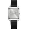 Timever Orologio da Donna Elegante Rettangolare al Quarzo Analogico - Quadrante Minimalista con 3 Lancette - Cinturino in Pelle - Resistente all'Acqua 3 ATM - Regalo Donna