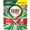 heine Fairy Platinum Plus All in One - Pastiglie per lavastoviglie Limone, 71 pastiglie