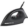 Corby Sherwood - Ferro da stiro a secco, 1200 W, nero, spina UE