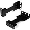 StarTech.com Kit di Montaggio rack 19 1U, Estensore/Adattatore di profondità per montaggio su server rack 19 pollici, Estende/ Riduce la profondità di montaggio di 10cm, Rack ears (RDA1U)