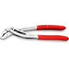 KNIPEX Alligator Pinza regolabile per tubi e dadi cromata Rivestiti in resina sintetica antiscivolo 180 mm, 88 03 180