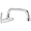 Fdit G1/2in Pratica struttura in ottone a parete Singolo rubinetto per acqua fredda Lavello Rubinetto Maniglia progettata ergonomicamente per l'uso domestico in cucina(25cm)