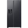 Samsung Frigorifero Side by Side RS64DG53M3B1/EF, Con Wifi+AI Energy Mode, SpaceMax, Smart Cooling, Total No Frost, Motore Digital Inverter, 635L, LxAxP: 91 x 178 x 72 cm, Antracite
