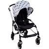 JYOKO KIDS Cappottina per passeggino e passeggino compatibile con Bugaboo Bee 3, Bee plus, Bee 5 realizzata in tessuto di cotone elastico, morbido e traspirante (Raccoon)