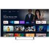 Smart Tech 50QV01V TV QLED 50 UHD 4K HDR Smart VIDAA DVBT2/S2 Design Senza Bordi Dolby Audio Chromecast Integrato