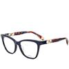 Furla Montatura Occhiali Donna VFU633-530991 Ø 53 mm - Marca EAN: 0190605398609, multicolore, Medidas: 10 x 10 x 10 centímetros