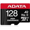 ADATA MicroSD ADATA 128GB CL10 UHS-I U3 V30S 100/80MBPS + adattatore SD