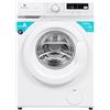 Electroline WRTMDWM8ABLDCWH lavatrice Caricamento frontale 8kg 1400 Giri/min Bianco Funzione vapore